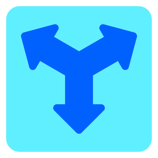 tres flechas Generic Flat icono