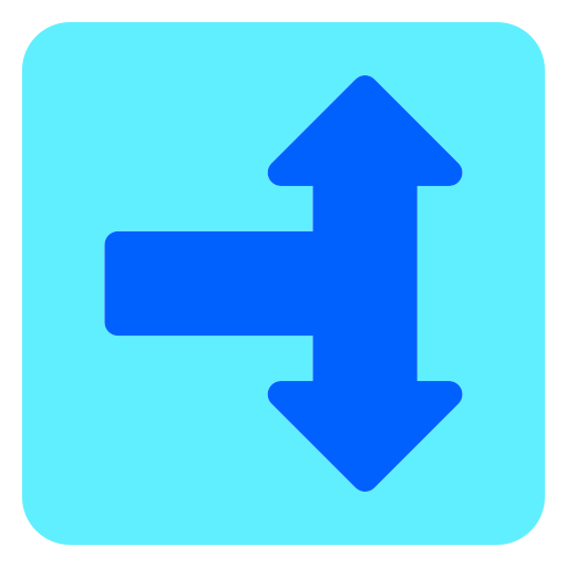 dos caminos Generic Flat icono