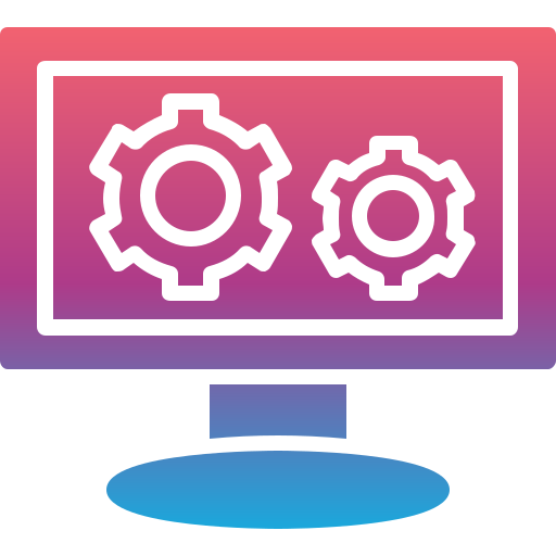 Settings Generic Flat Gradient icon