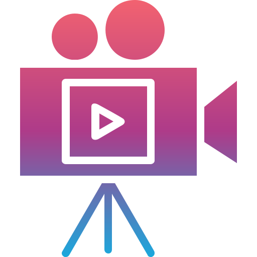 Video camera Generic Flat Gradient icon