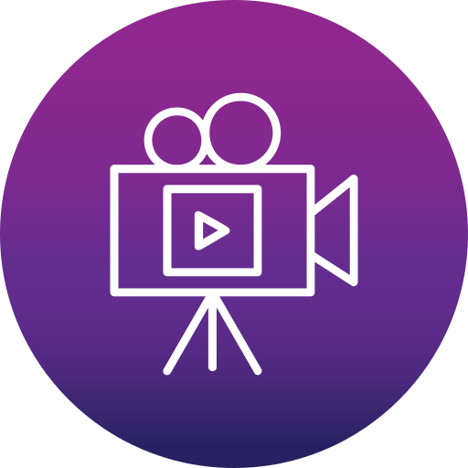 Video camera Generic Flat Gradient icon