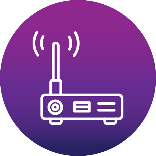 Wireless router Generic Flat Gradient icon