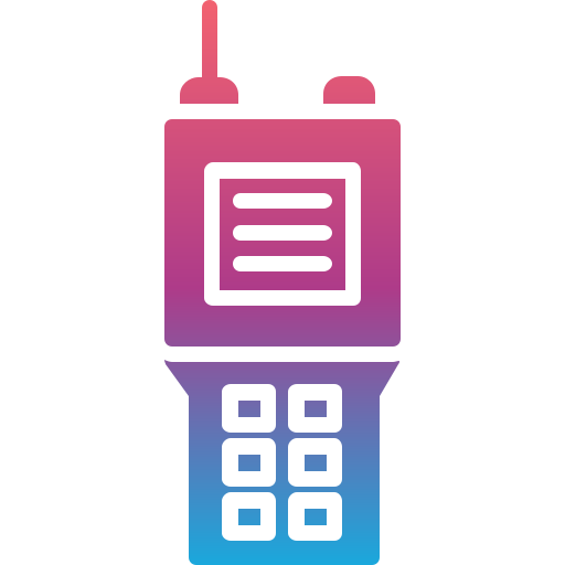 walkie-talkie Generic Flat Gradient icoon