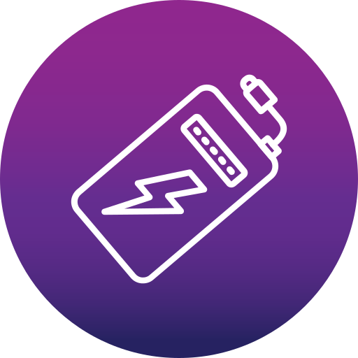 Power bank Generic Flat Gradient icon