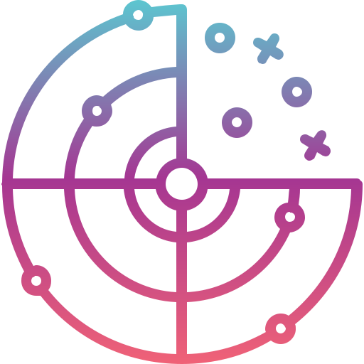 radar Generic Gradient Ícone