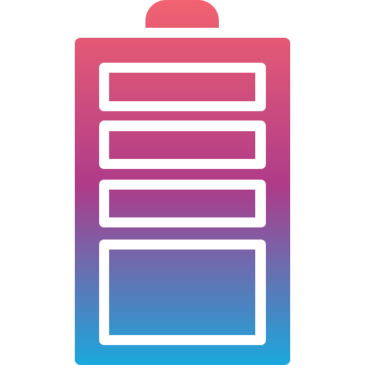 バッテリー Generic Flat Gradient icon