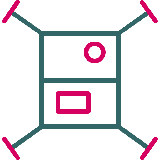 drone Generic Outline Color Ícone