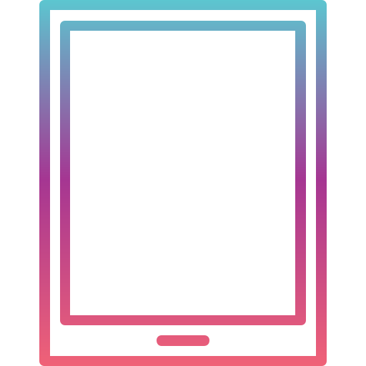 태블릿 Generic Gradient icon
