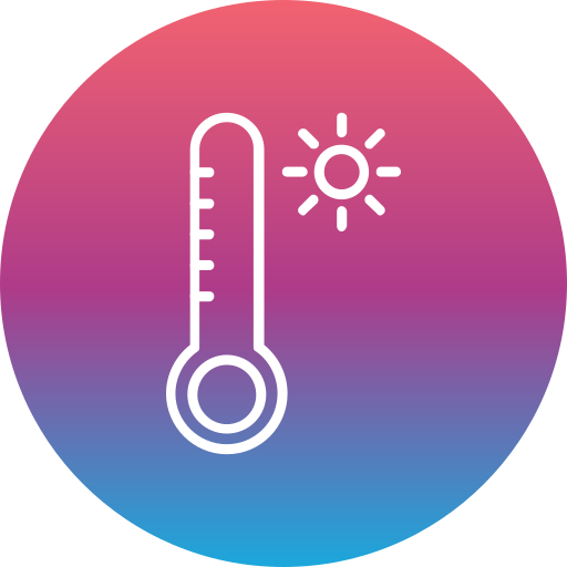 온도계 Generic Flat Gradient icon