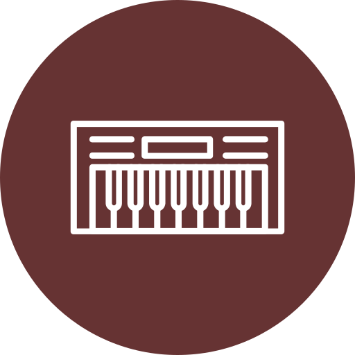 Piano Generic Flat icon