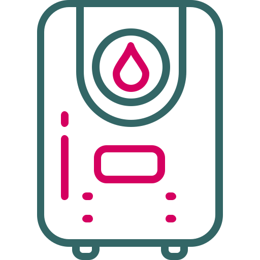 湯沸かし器 Generic Outline Color icon