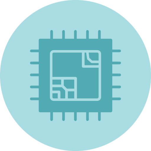 Processor Generic Flat icon