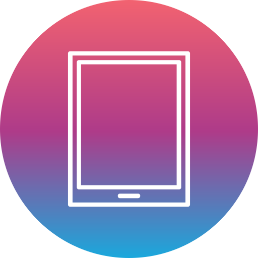 tablette Generic Flat Gradient icon
