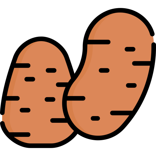 patatas Special Lineal color icono