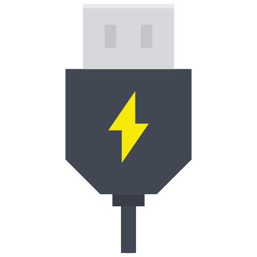usb-kabel Generic Flat icoon
