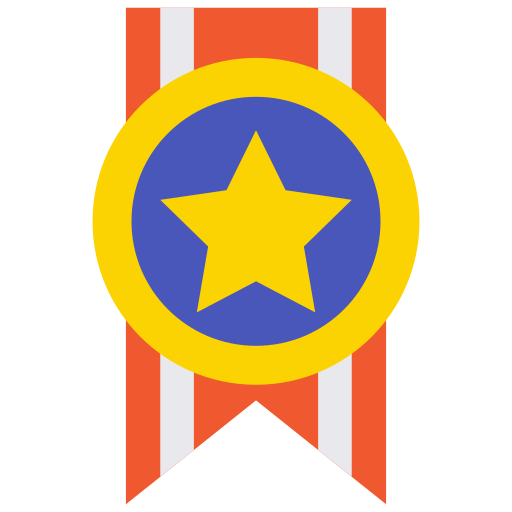 Ribbon badge Generic Flat icon