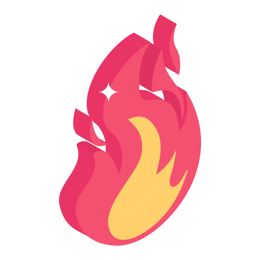 Fire Generic Isometric icon