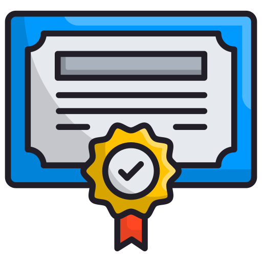 License Generic Outline Color icon