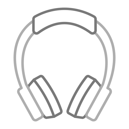 Headphones Generic Grey icon
