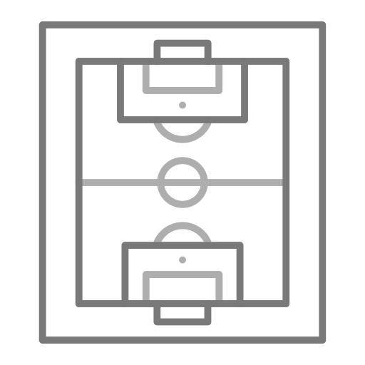 Футбольное поле Generic Grey иконка