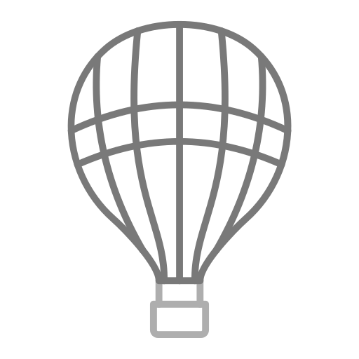 montgolfière Generic Grey Icône
