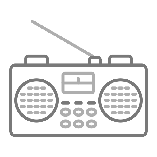 radio Generic Grey icon