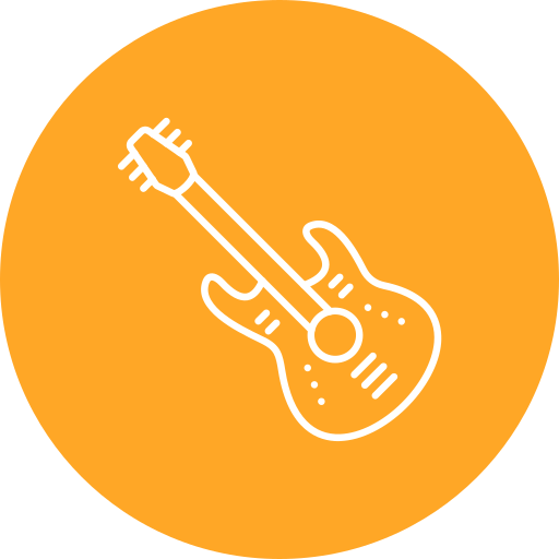 guitarra Generic Flat icono