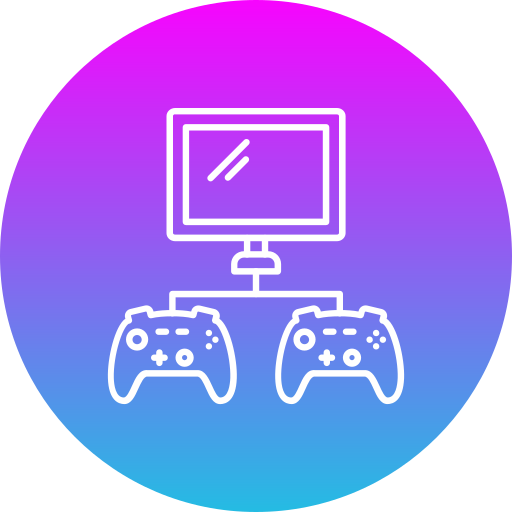 video gioco Generic Flat Gradient icona