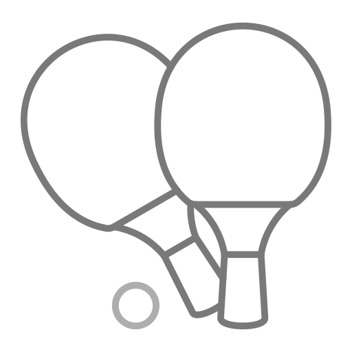 Ping pong Generic Grey icon