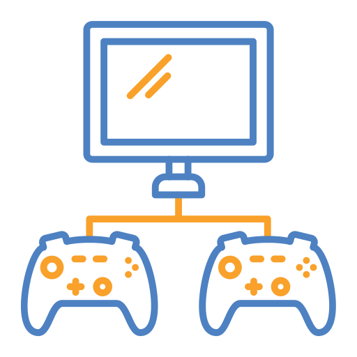 비디오 게임 Generic Outline Color icon