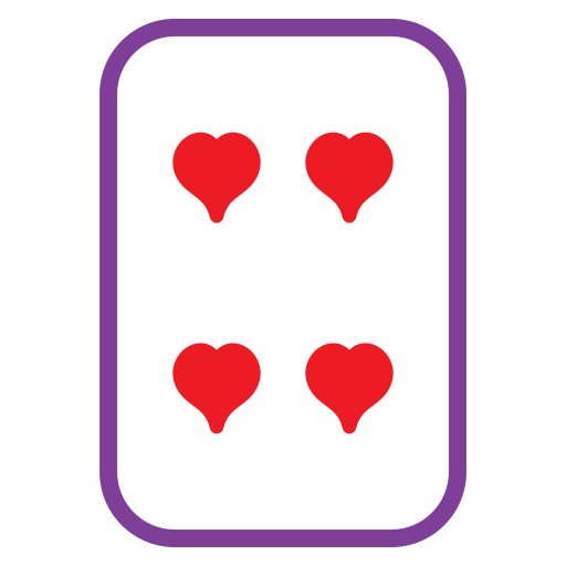 Four of hearts Generic Mixed icon
