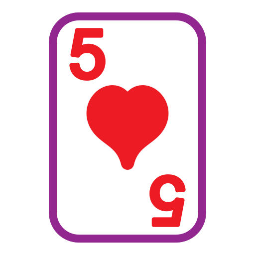vijf harten Generic Mixed icoon