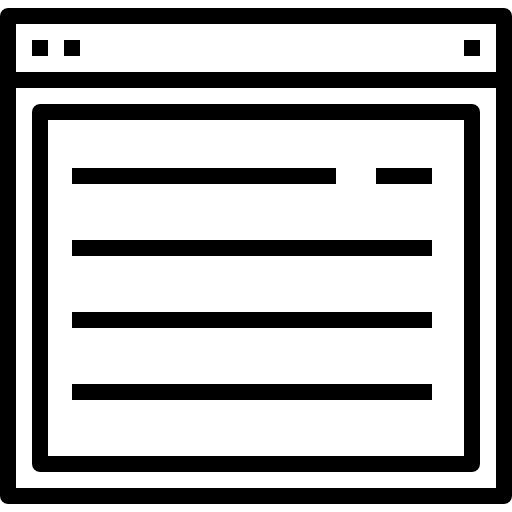 브라우저 kank Lineal icon