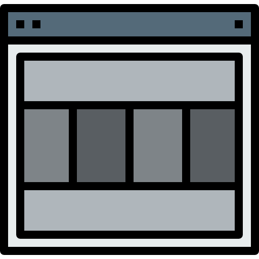 navegador kank Lineal Color icono