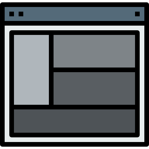 navegador kank Lineal Color icono
