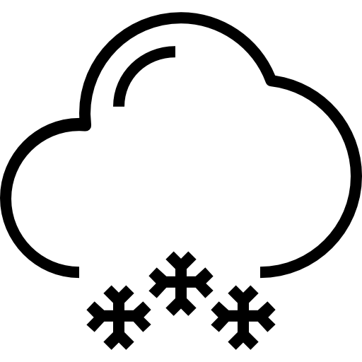 nieve kank Lineal icono
