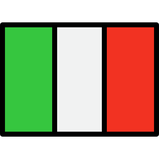 italia kank Lineal Color icono