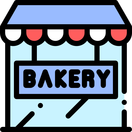 Bakery Detailed Rounded Lineal color icon