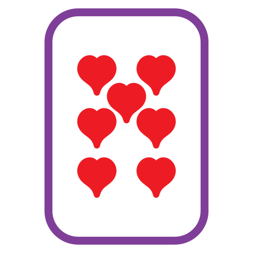 Seven of hearts Generic Mixed icon