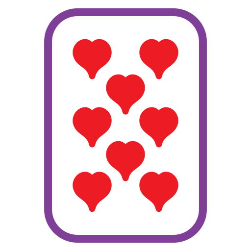 Eight of hearts Generic Mixed icon