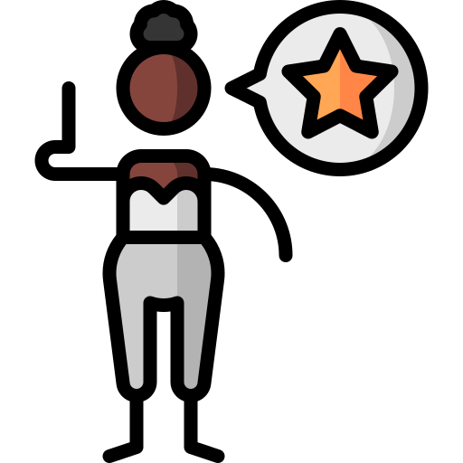 feedback Puppet Characters Lineal Color icoon