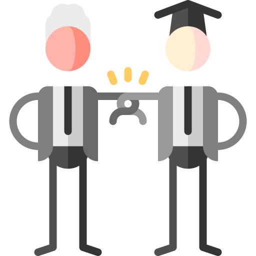 Bond Puppet Characters Flat icon