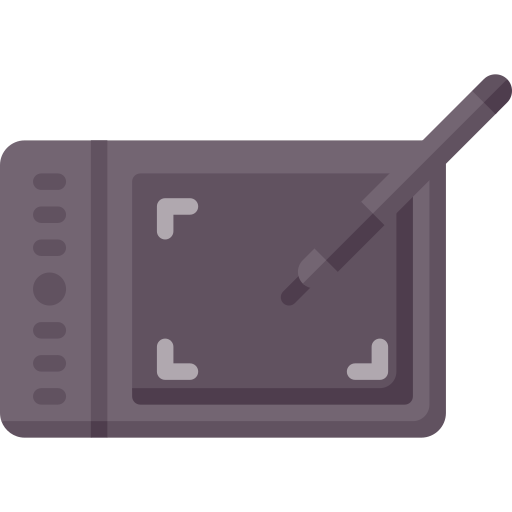 Graphic tablet Special Flat icon