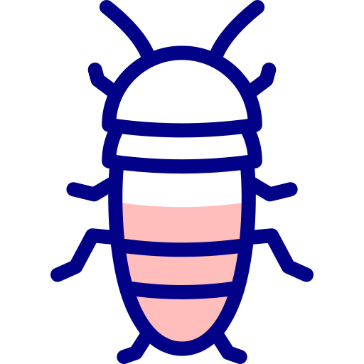 cucaracha Detailed Mixed Lineal color icono