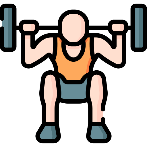 Weightlifting Special Lineal color icon