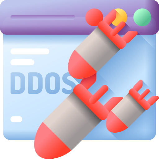 ddos 3D Color icon