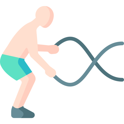 Battle rope Special Flat icon