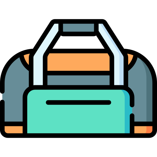 짐 가방 Special Lineal color icon