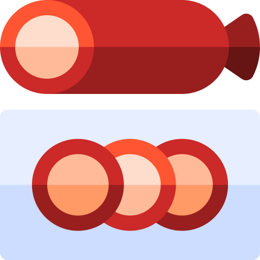 chorizo Basic Rounded Flat icona