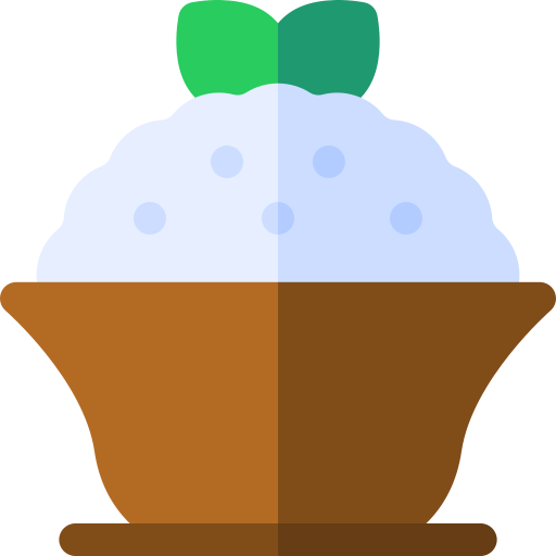 Rice pudding Basic Rounded Flat icon